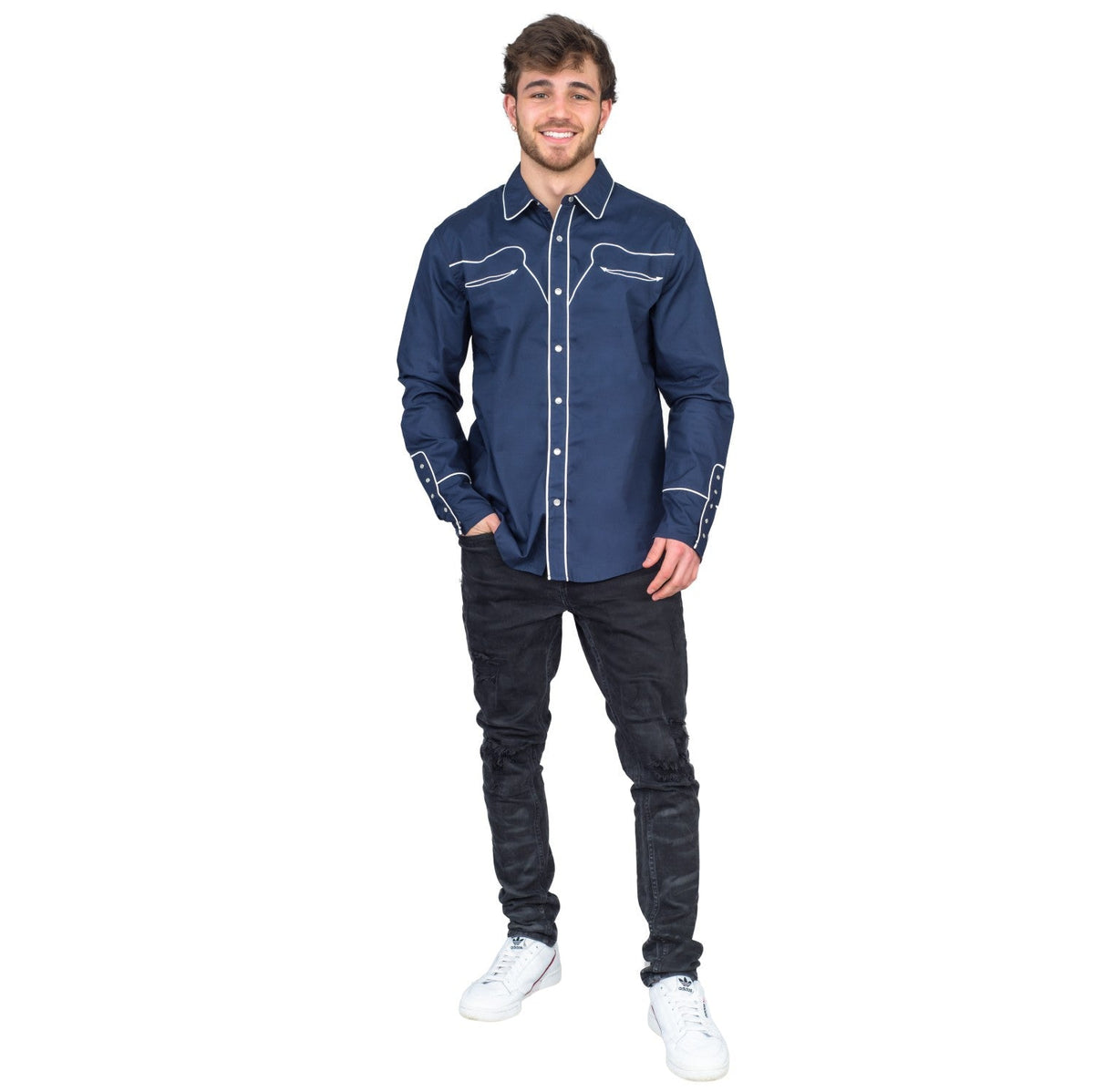Superbad Seth Button-Down Halloween Costume Shirt - TVStoreOnline