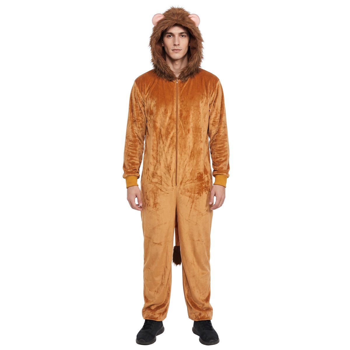 The Cowardly Lion OZ Movie Adult Halloween Cosplay Costume - TVStoreOnline