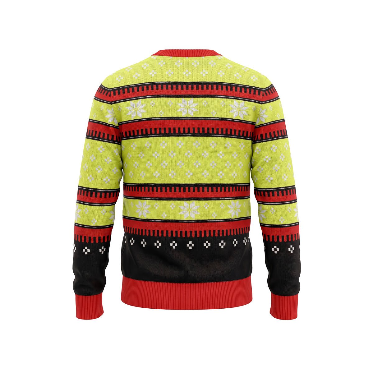 The Grinch Ho Ho Ho Adult Unisex Knitted Ugly Christmas Sweater - TVStoreOnline
