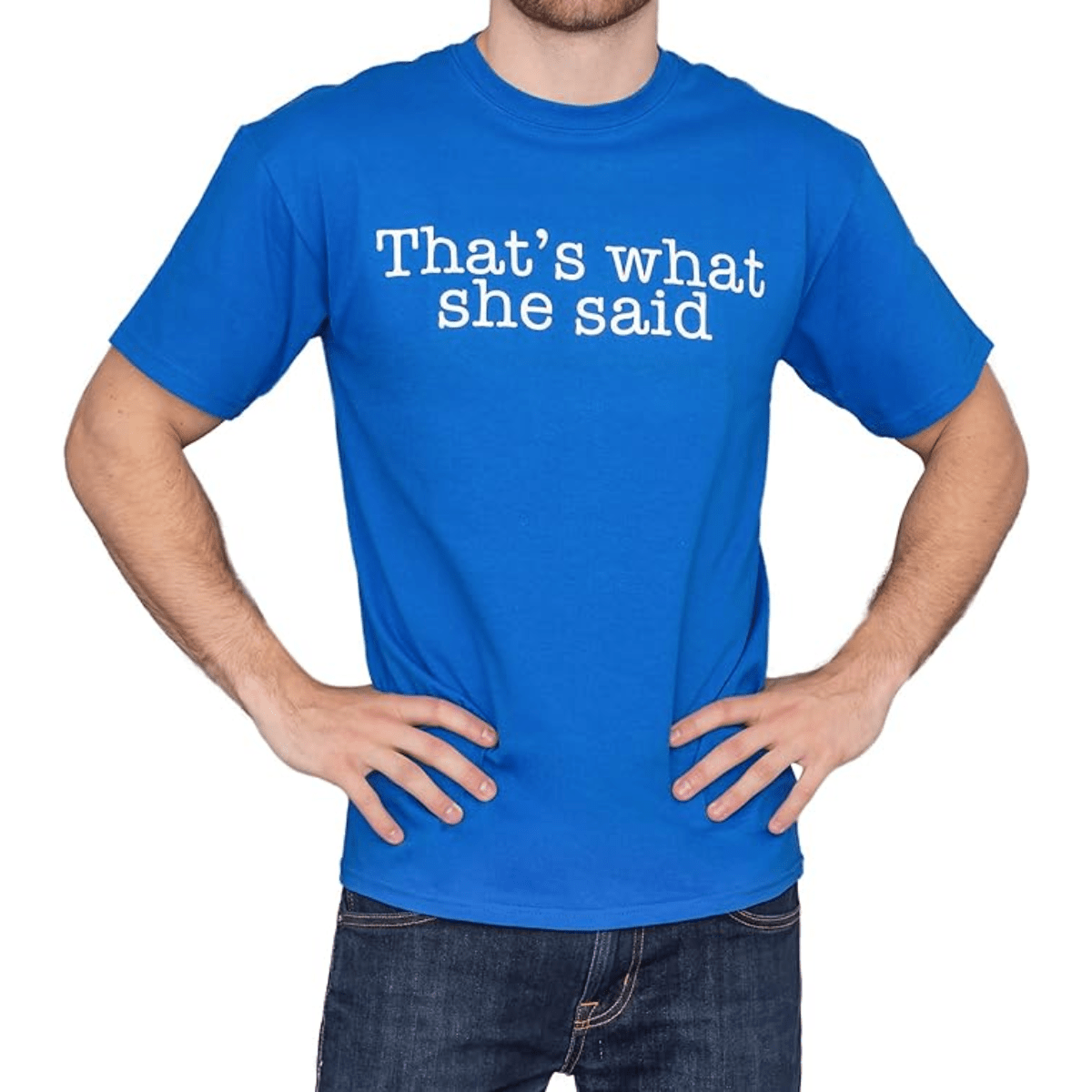 The Office That's What She Said Text T-Shirt Tee - TVStoreOnline