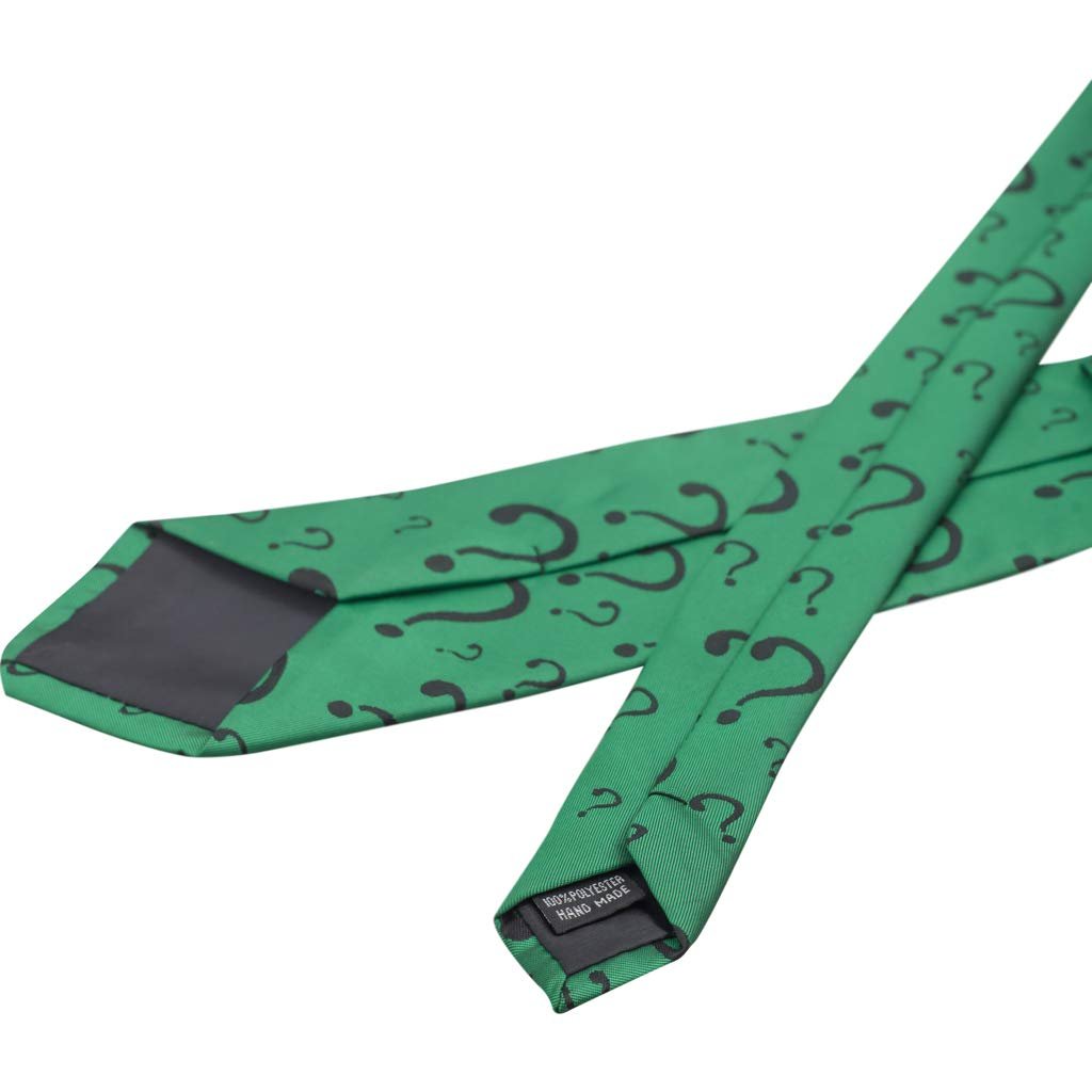 The Riddler Villain Tie Halloween Costume Accessory - TVStoreOnline