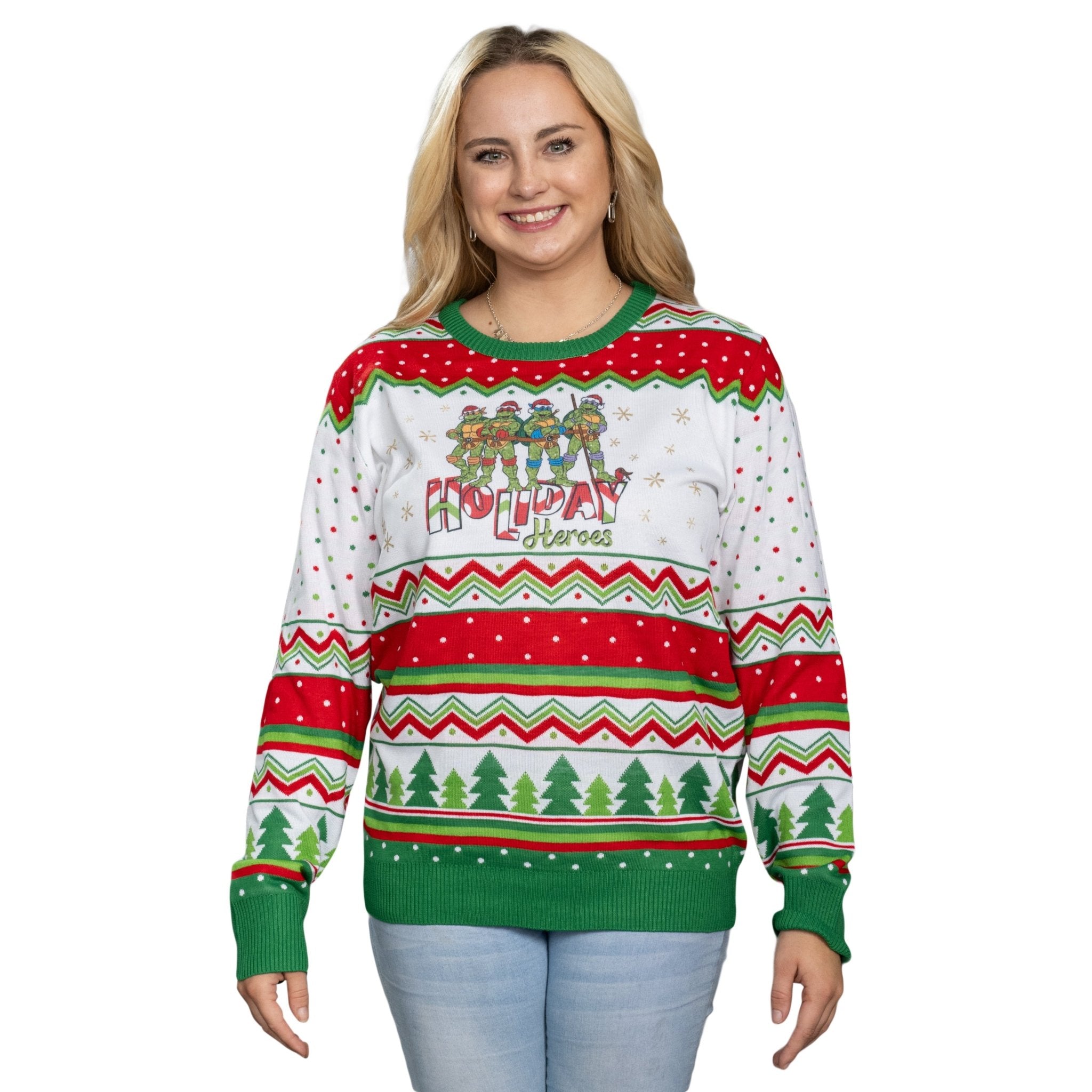 TMNT "Holiday Heroes" Christmas Sweater - TVStoreOnline