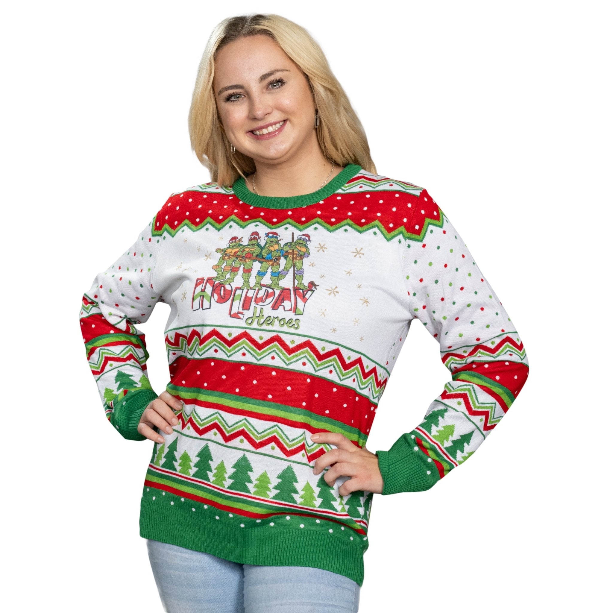 TMNT "Holiday Heroes" Christmas Sweater - TVStoreOnline