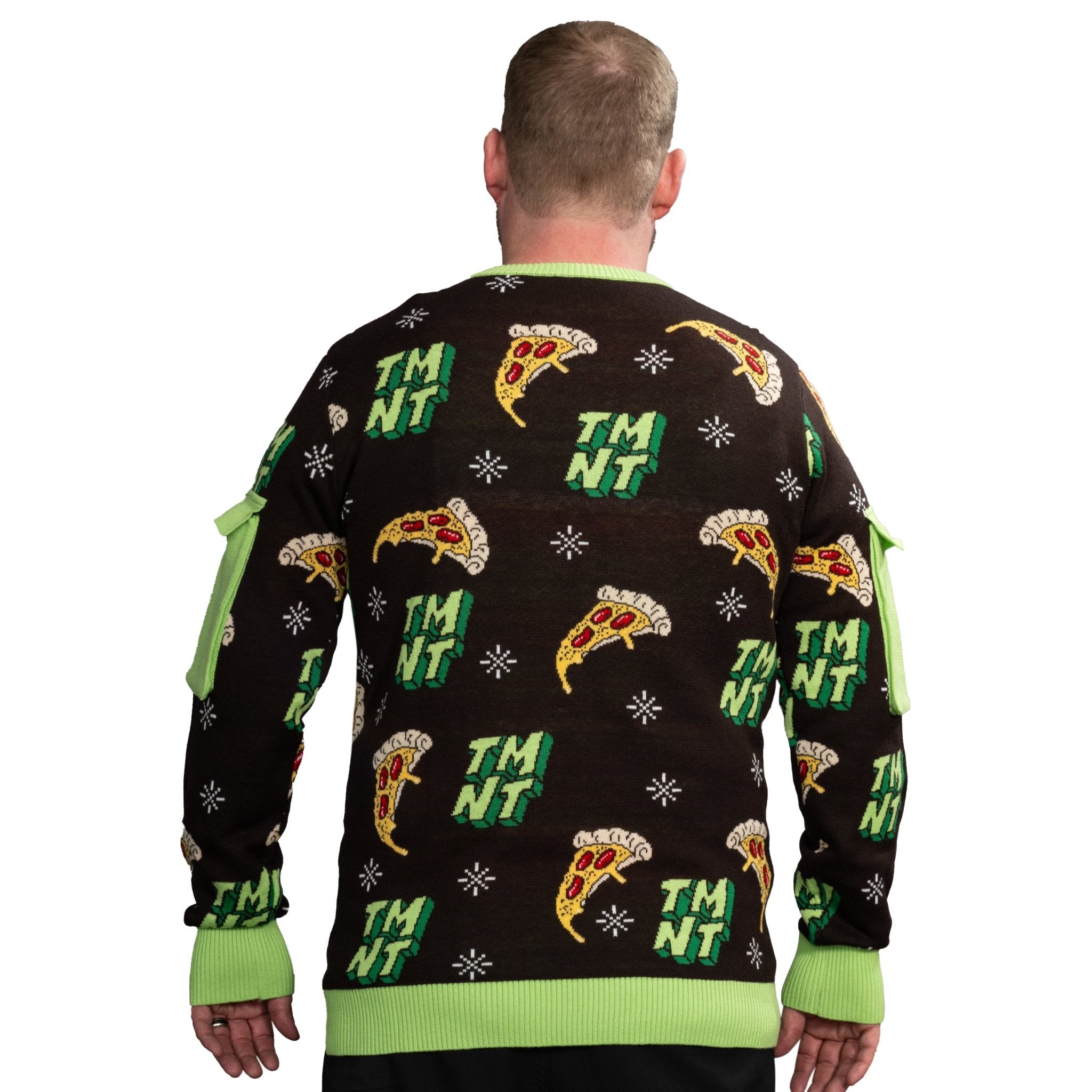 TMNT Ring Unisex Adult Ugly Christmas Game Ring Toss Sweater - TVStoreOnline