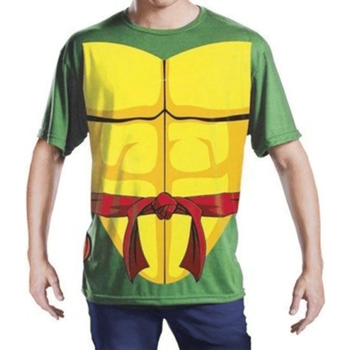TMNT Teenage Mutant Ninja Turtles Raphael Adult L/XL Costume T-Shirt - TVStoreOnline