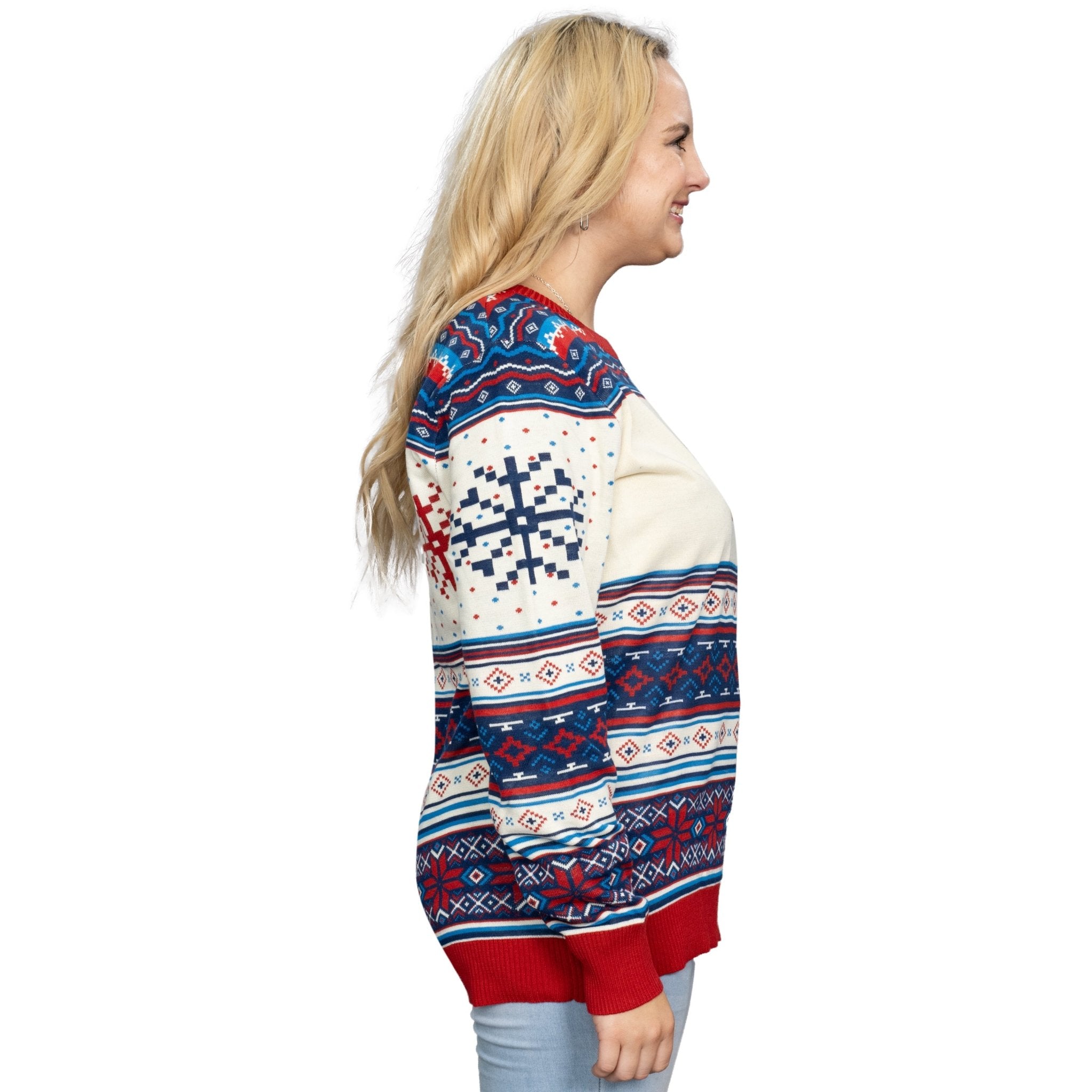 Top Gun Fighter Jet Christmas Sweater - TVStoreOnline