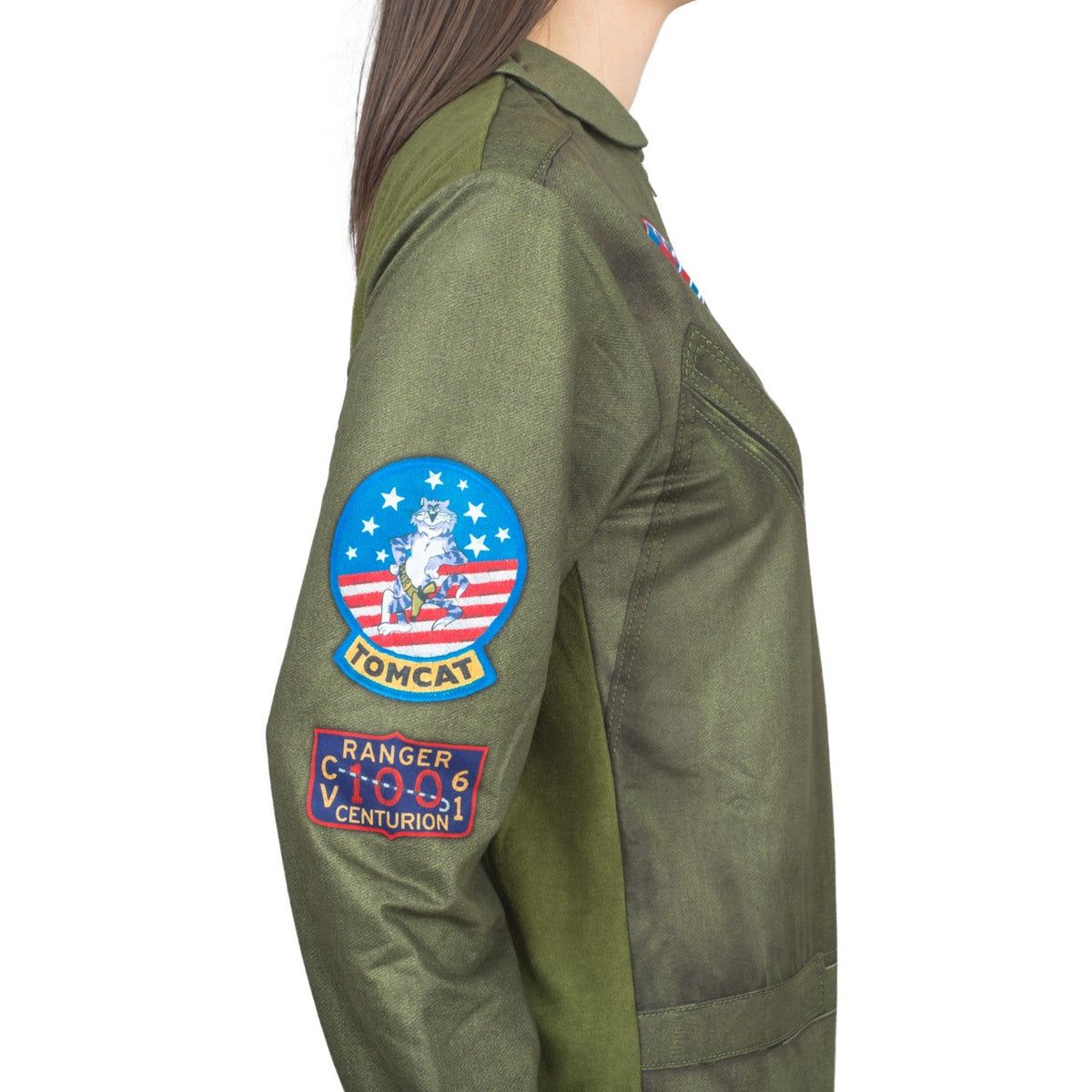 Top Gun Flight Suit Costume Pajama Union Suit - TVStoreOnline