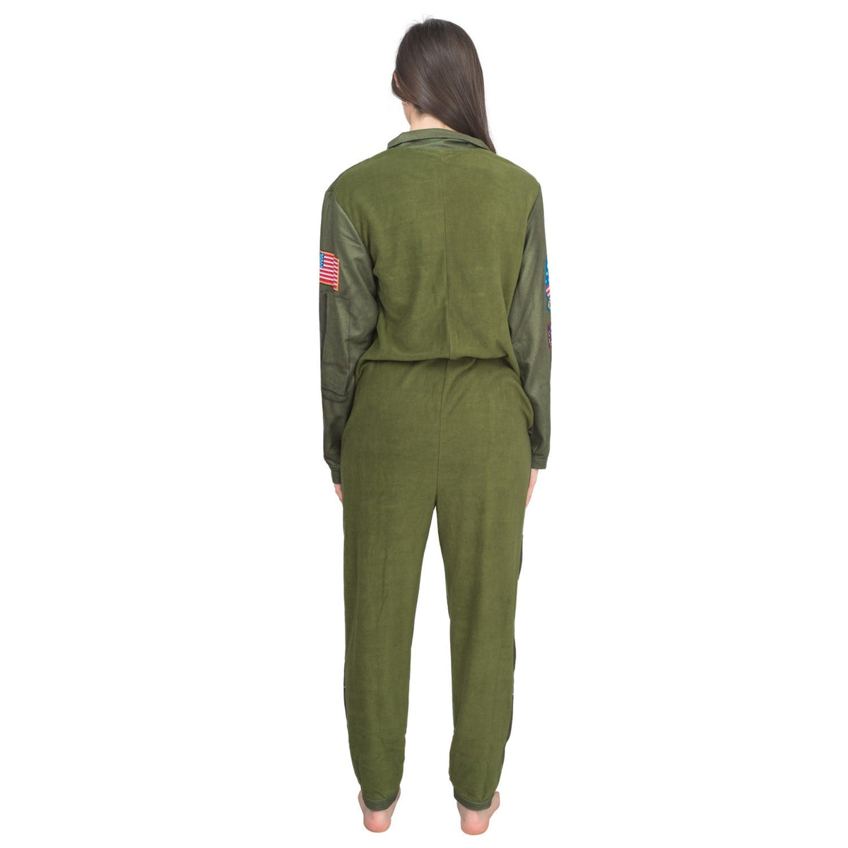 Top Gun Flight Suit Costume Pajama Union Suit - TVStoreOnline