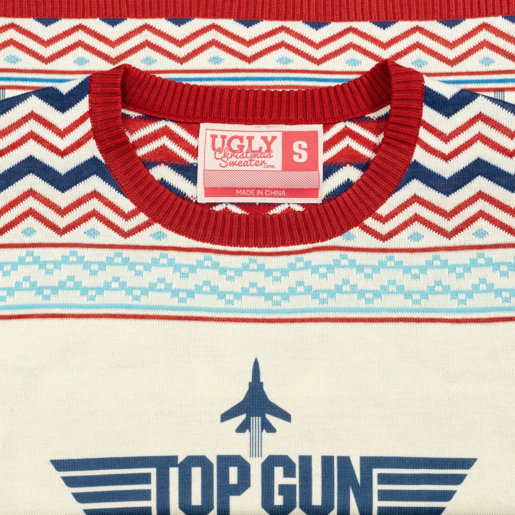 Top Gun Logo Christmas Sweater - TVStoreOnline