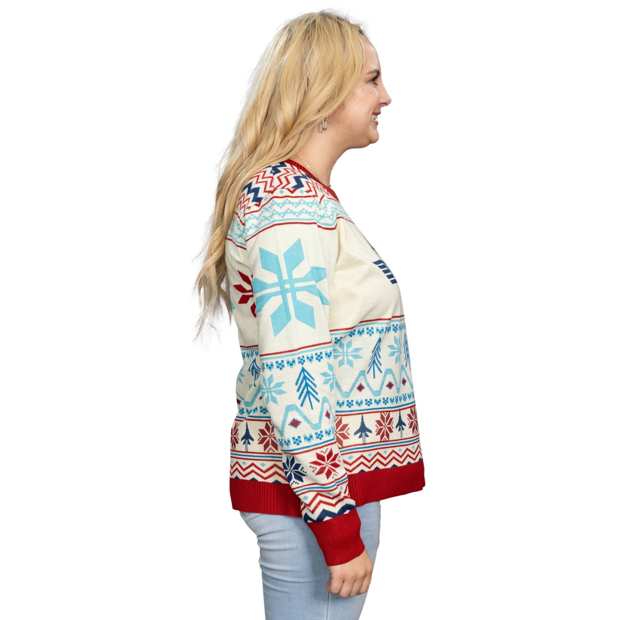 Top Gun Logo Christmas Sweater - TVStoreOnline