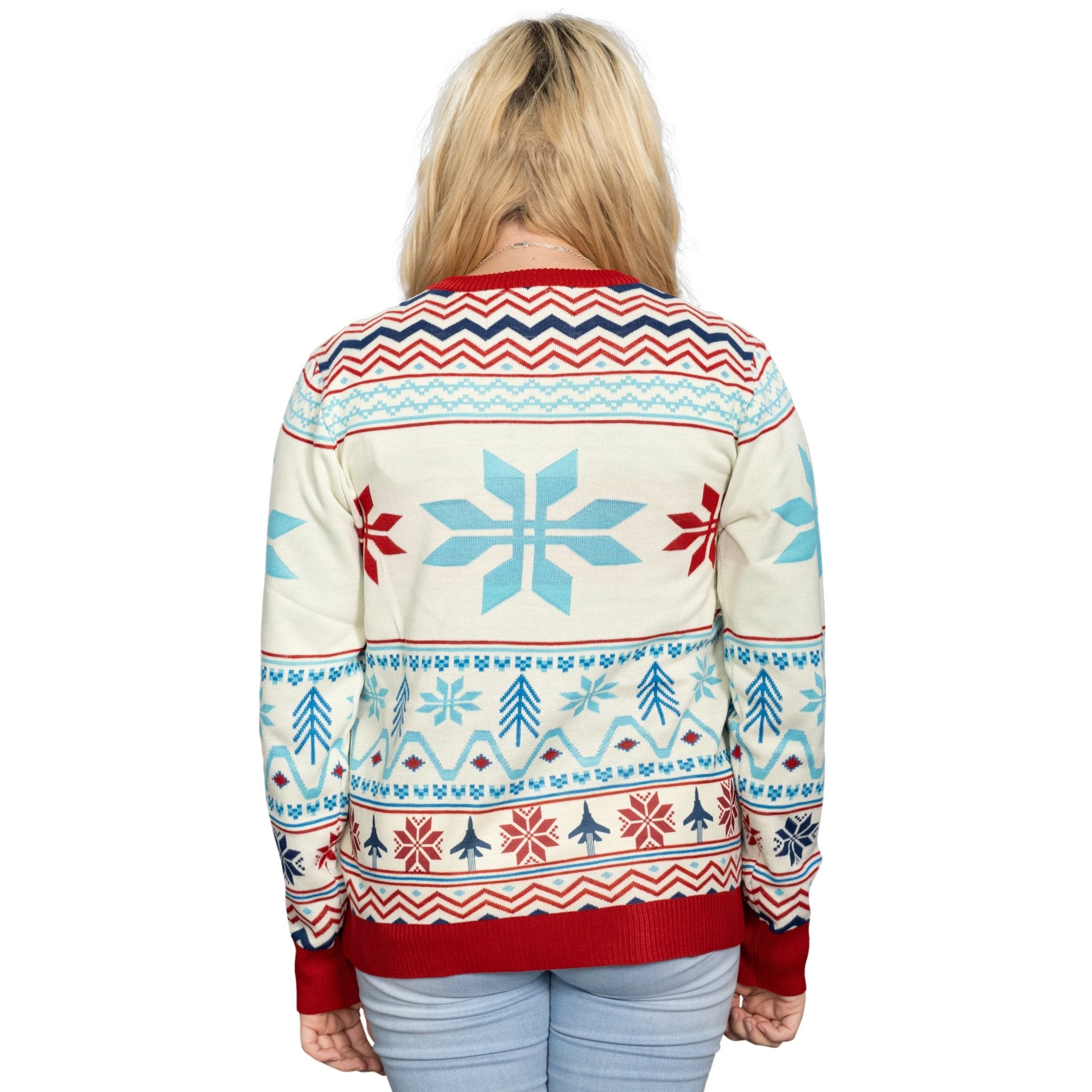 Top Gun Logo Christmas Sweater - TVStoreOnline