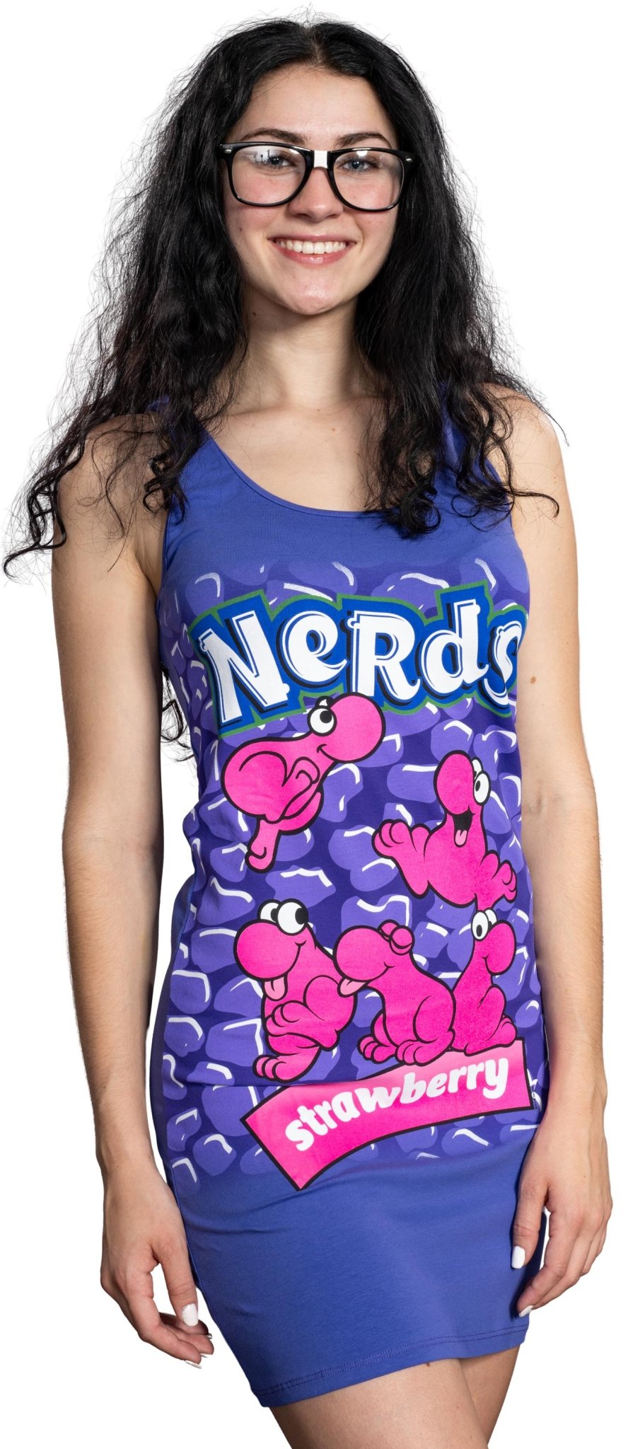 Women's Nerds Candy Halloween Cosplay Costume Tank Dress (3 Colors) - TVStoreOnline