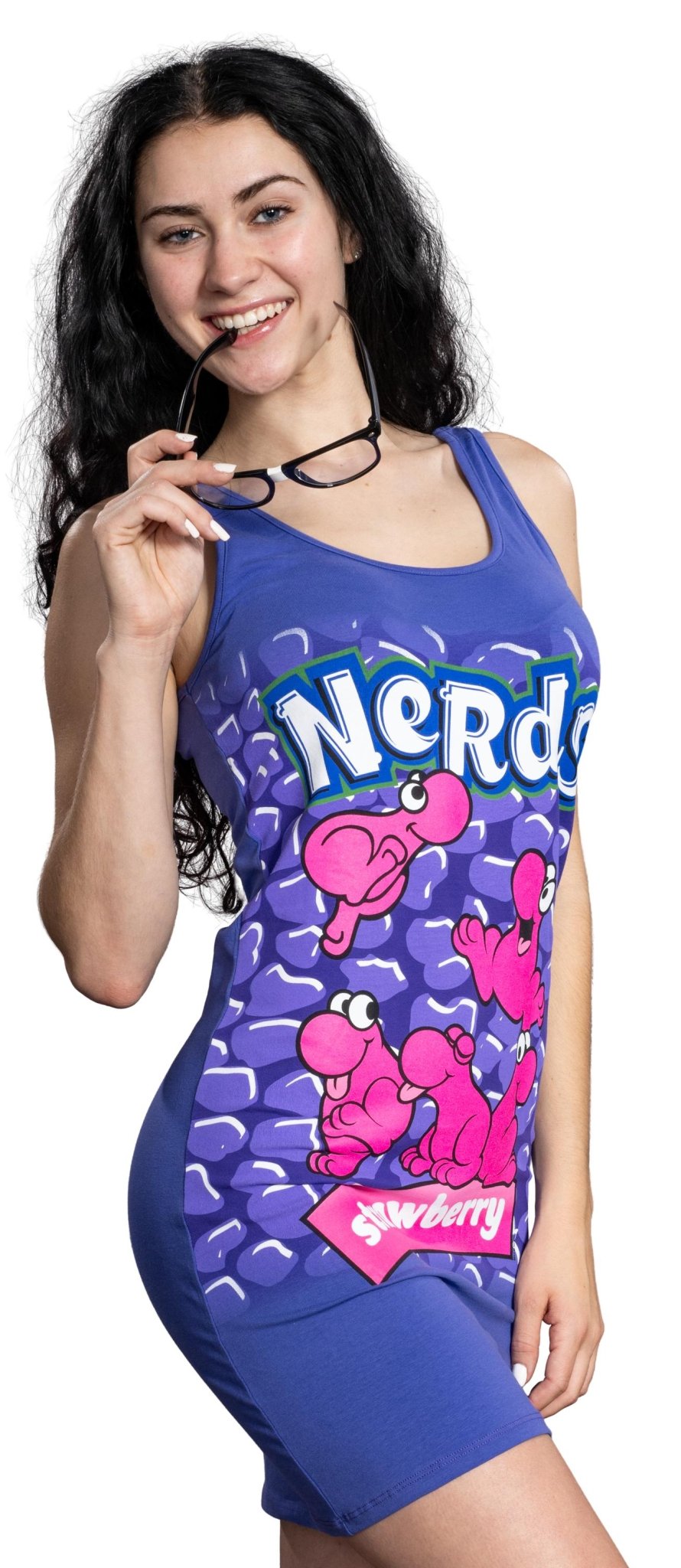 Women's Nerds Candy Halloween Cosplay Costume Tank Dress (3 Colors) - TVStoreOnline
