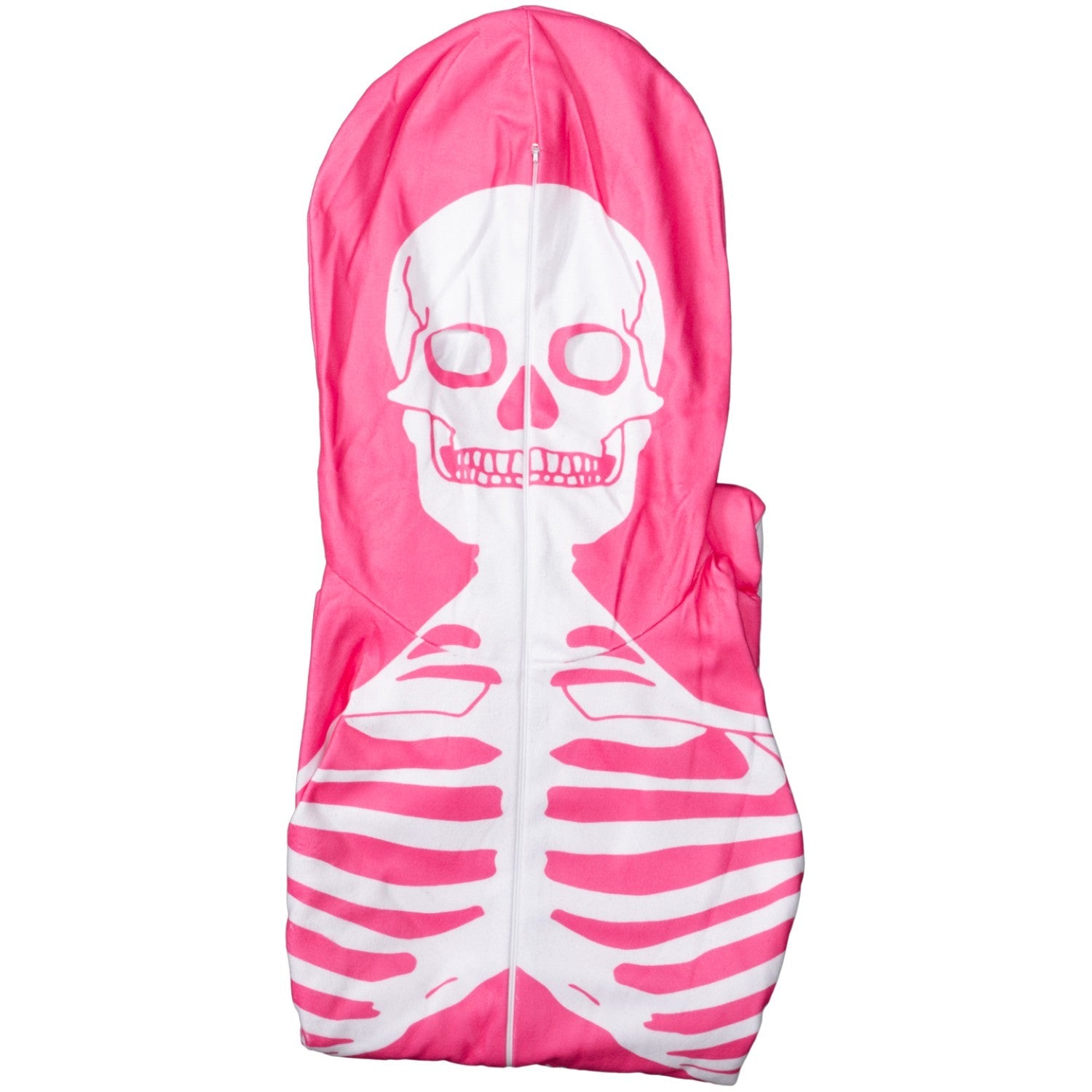 Women's Pink Skeleton Halloween Costume Cosplay Jumpsuit (With Mask) - TVStoreOnline