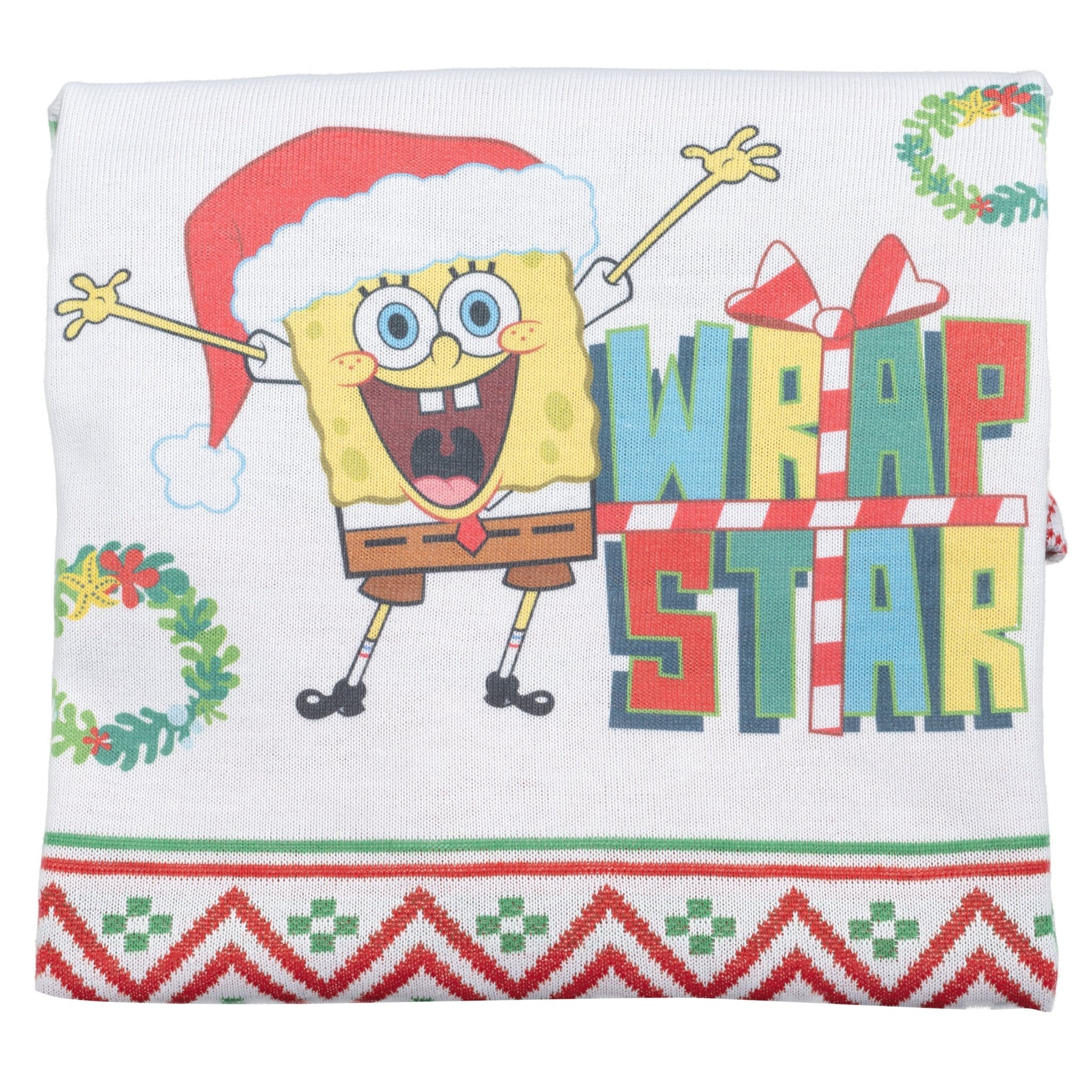 Wrap Star SpongeBob Christmas Sweater - TVStoreOnline