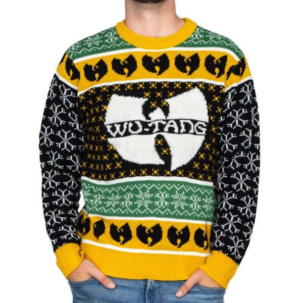 Wu-Tang Clan Killer Bee Logo Ugly Christmas Sweater - TVStoreOnline
