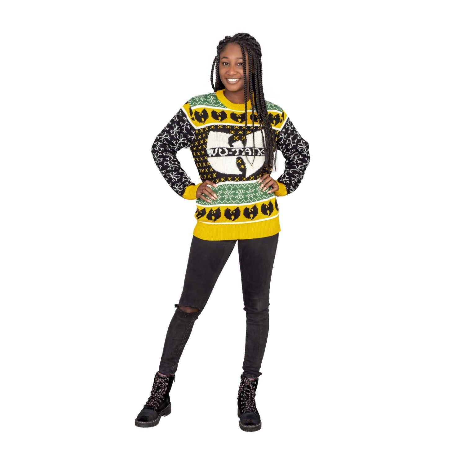 Wu-Tang Clan Killer Bee Logo Ugly Christmas Sweater - TVStoreOnline