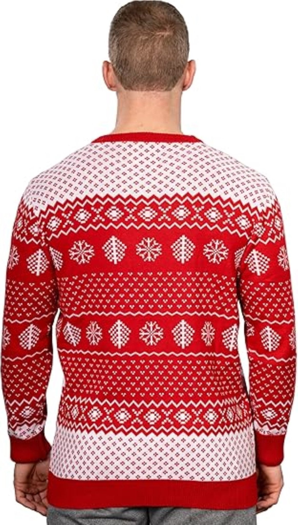 Ya Filthy Animal Quote Adult Unisex Ugly Christmas Sweater (Red) - TVStoreOnline