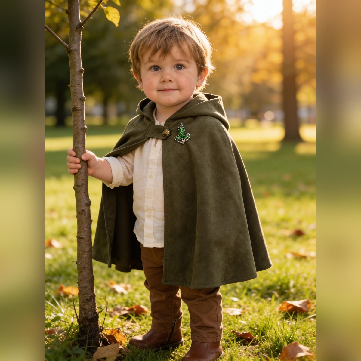 Youth Kids Wedding Bearer Halloween Costume Cape - TVStoreOnline
