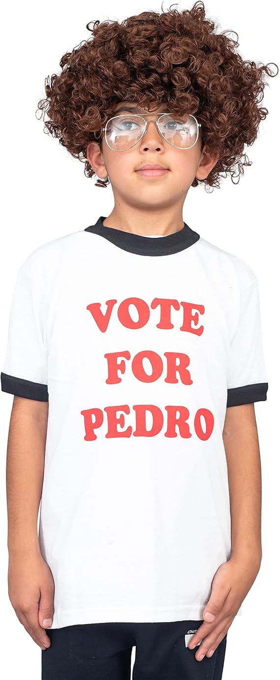 Youth Vote for Pedro Dynamite Wig and Glasses - TVStoreOnline