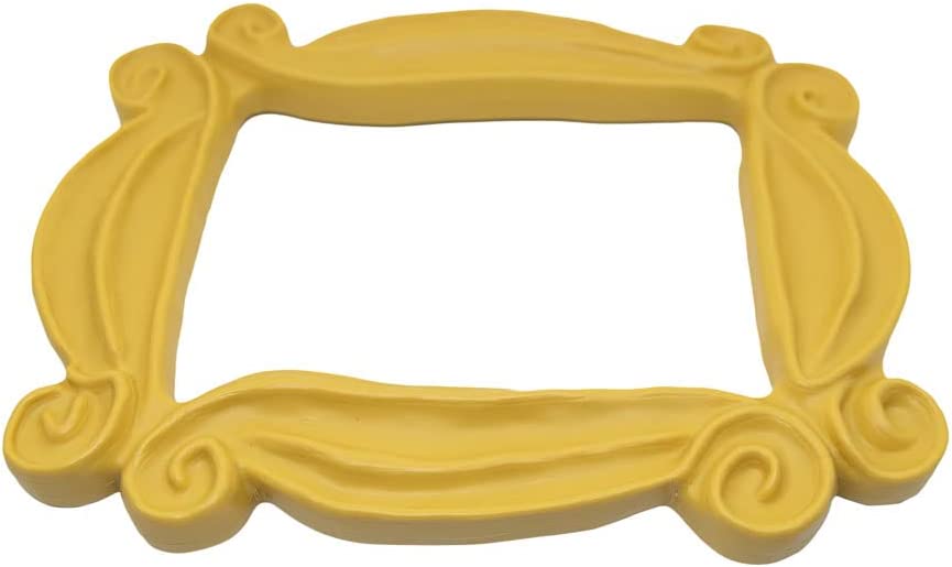 Peephole Picture Frame Tv Show Sitcom Yellow Door Frame