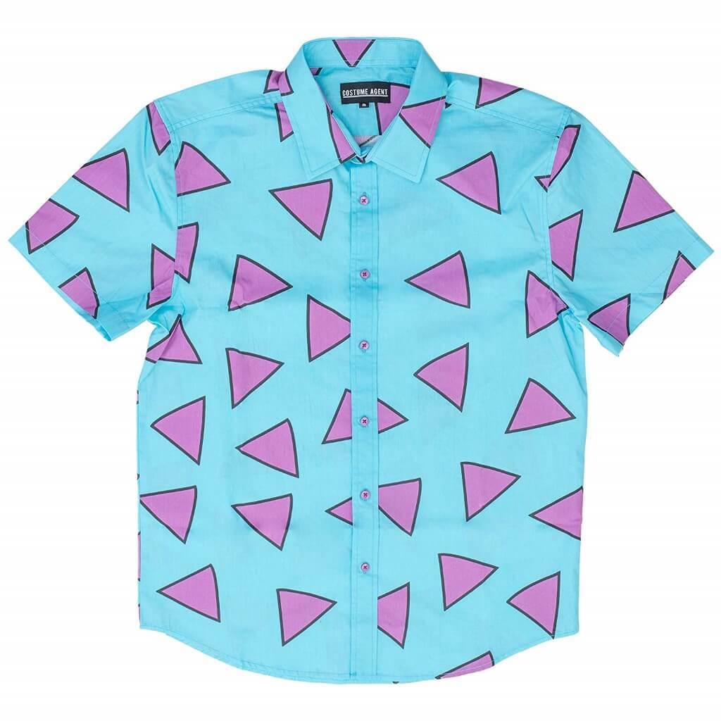 90's Modern Life Button Down Unisex Halloween Cosplay Costume Shirt - TVStoreOnline
