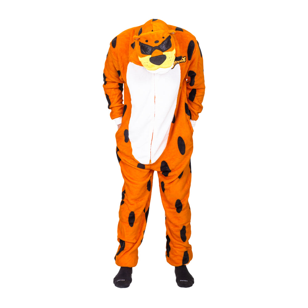 Chester Cheetos Adult Onesie Pajama Jumpsuit Halloween Costume