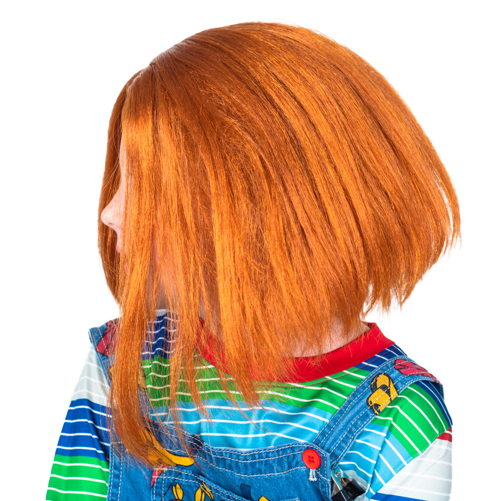 Chuckie Good Guys Doll Halloween Costume Accessory Wig Red Hair Cosplay