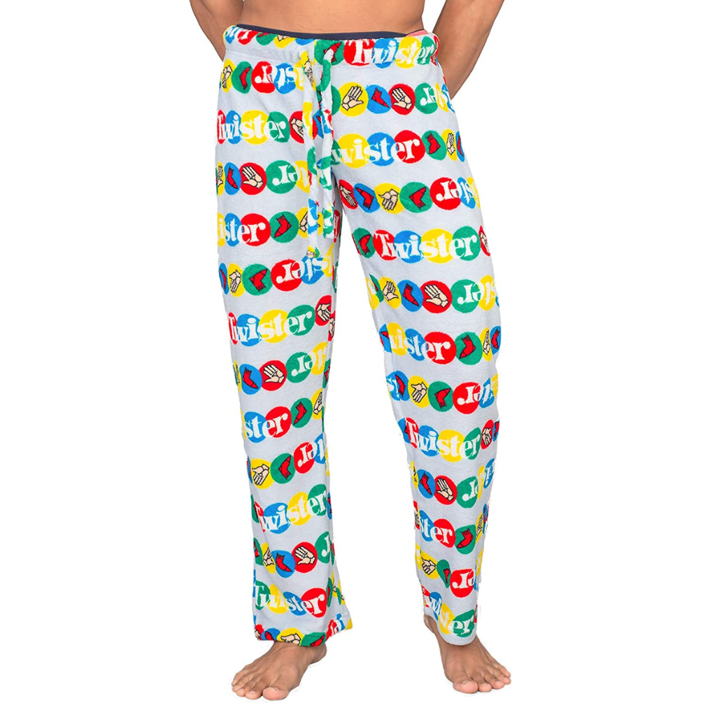 Brand: Underboss Twister Game All Over Print Plush Pajama Lounge Pants