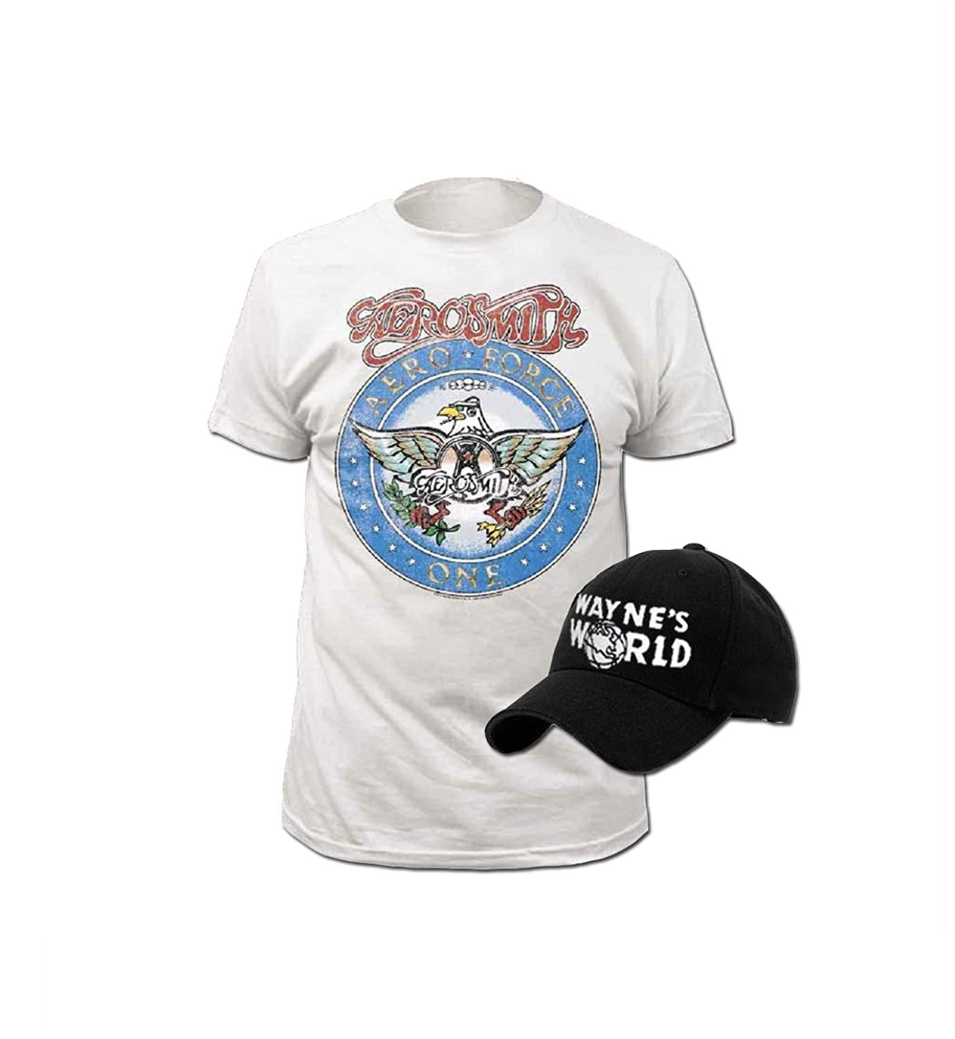 Adult Wayne's World T-shirt and Hat Costume Set - TVStoreOnline