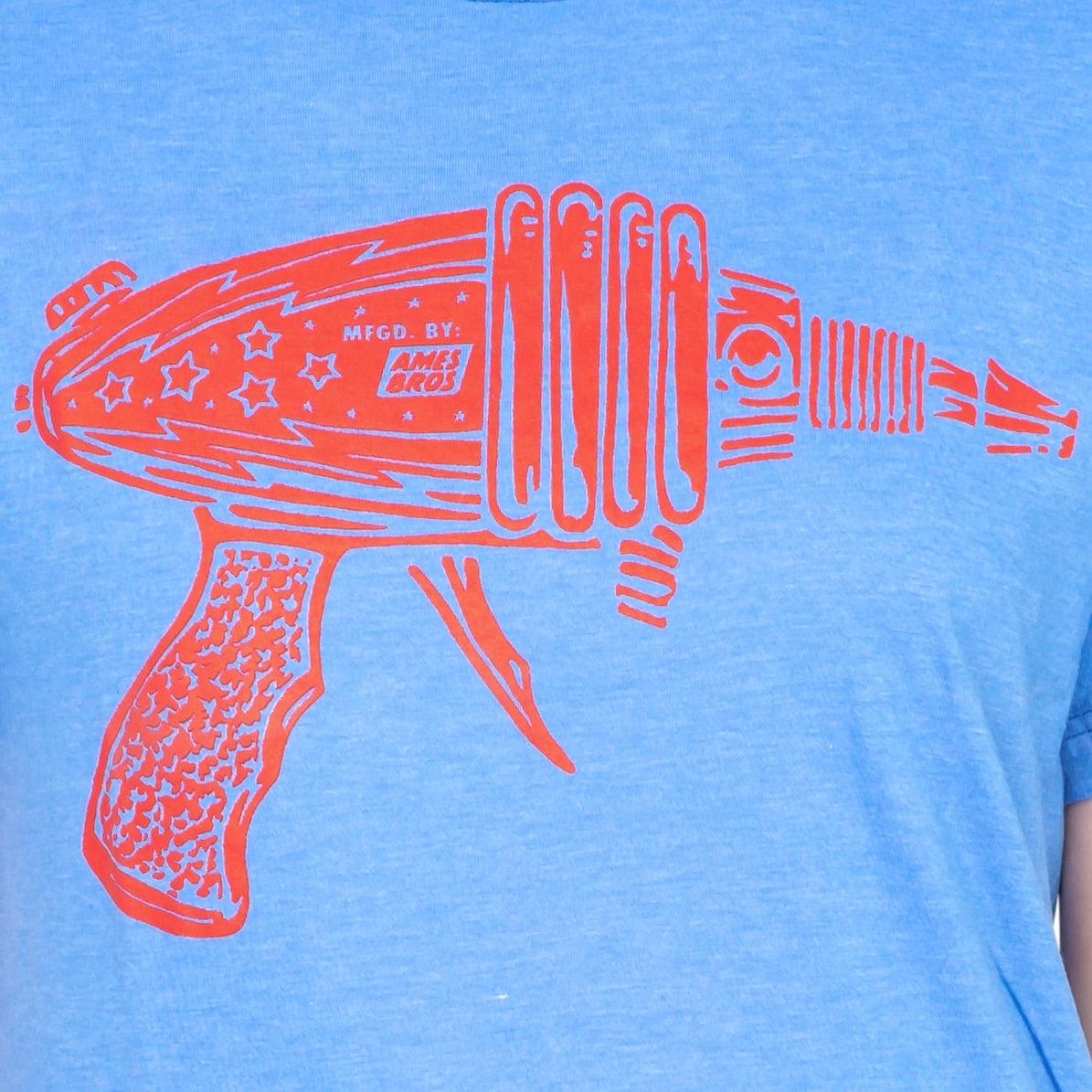 Ames Bros Flash Ray Gun Vintage T-shirt-tvso