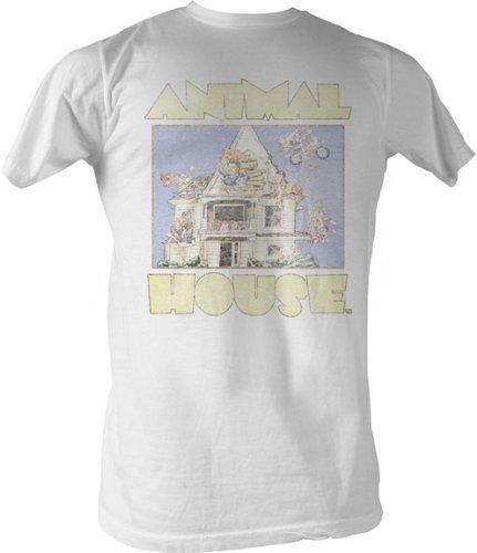 Animal House Distressed Cartoon T-shirt-tvso