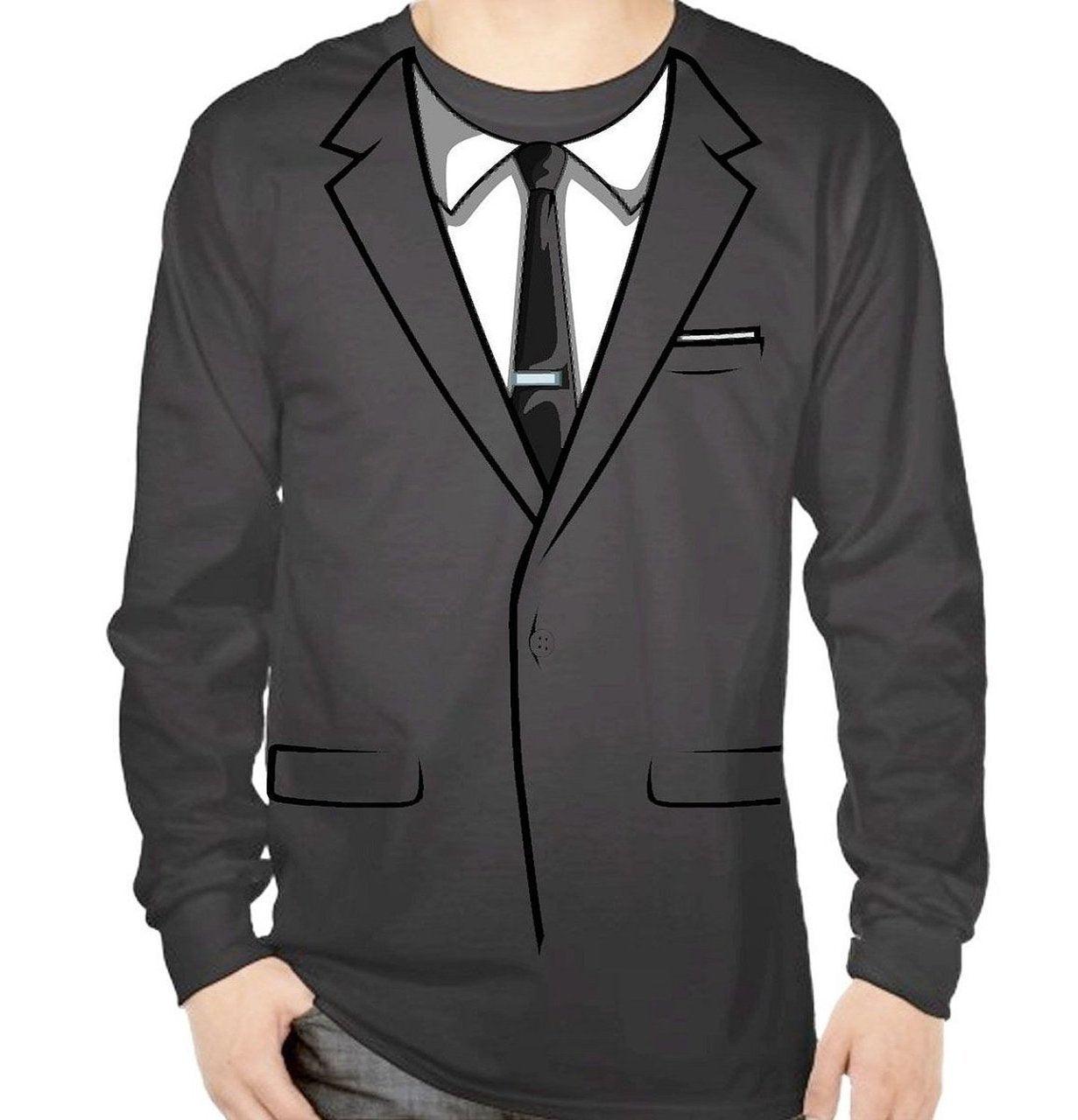 Archer Suit Long Sleeves T-Shirt-tvso