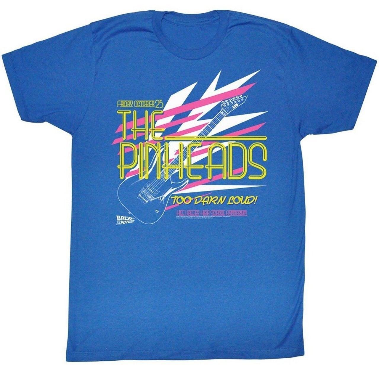 Back to the Future The Pinheads Too Darn Loud T-Shirt-tvso