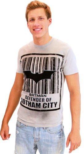 Batman Barcode Defender of Gotham City T-Shirt-tvso