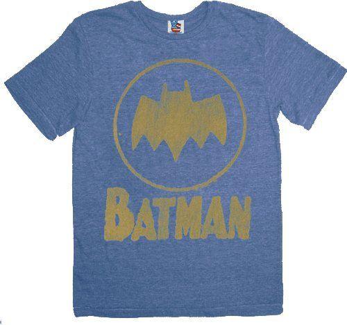 Batman Circle Logo Blue t-shirt - TVStoreOnline