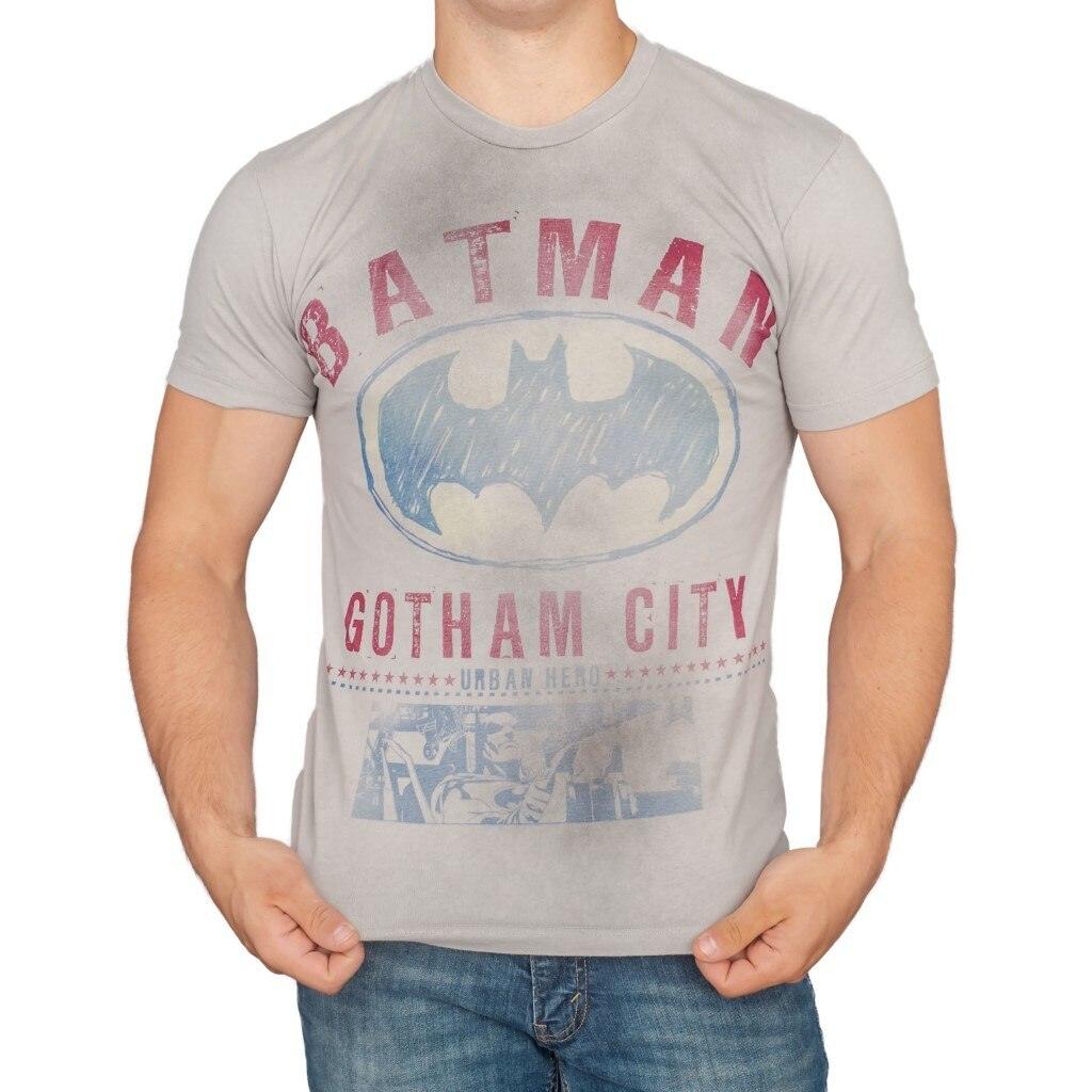 Batman Gotham City Urban Hero Light T-Shirt-tvso