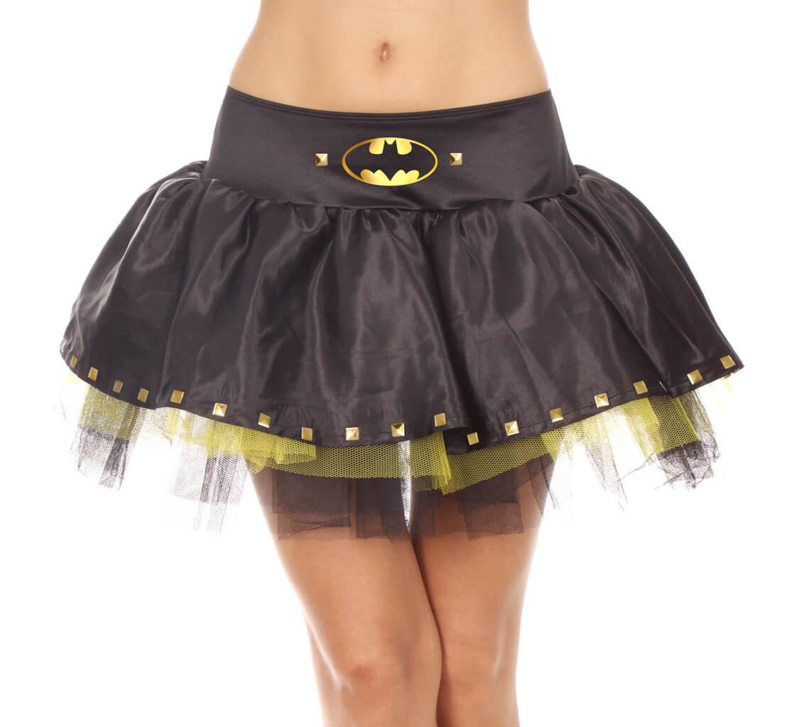 Batman Sexy Studded Corset and Skirt Costume Set-tvso
