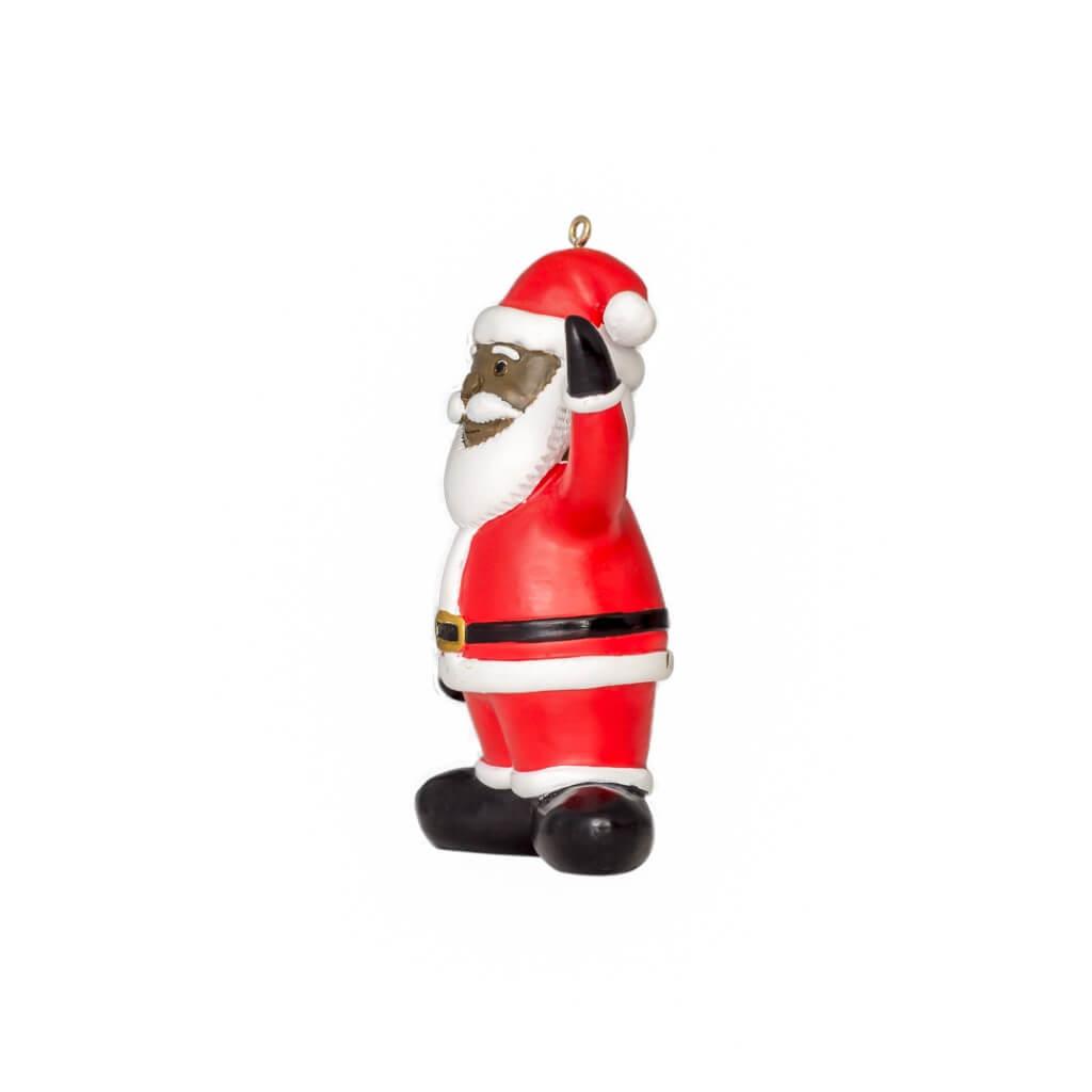 Black Santa Christmas Tree Ornament Decoration - TVStoreOnline