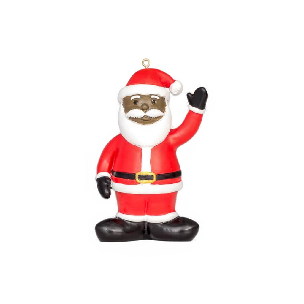 Black Santa Christmas Tree Ornament Decoration - TVStoreOnline
