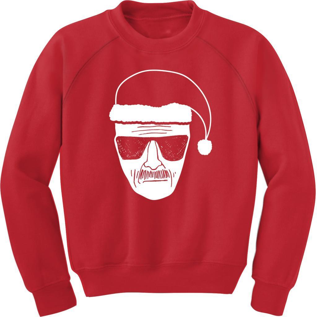 Breaking Bad Heisenberg Walter White Christmas Sweatshirt-tvso