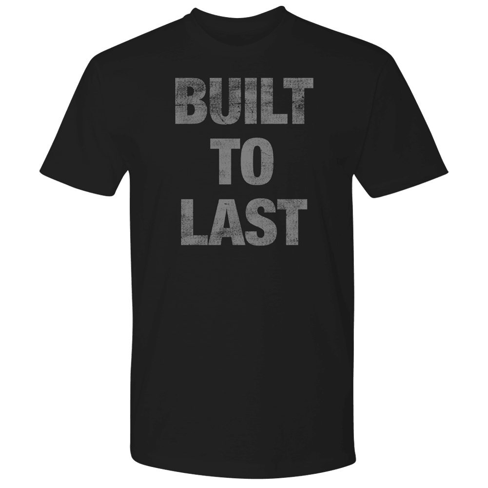 Built to Last Black T-shirt - TVStoreOnline