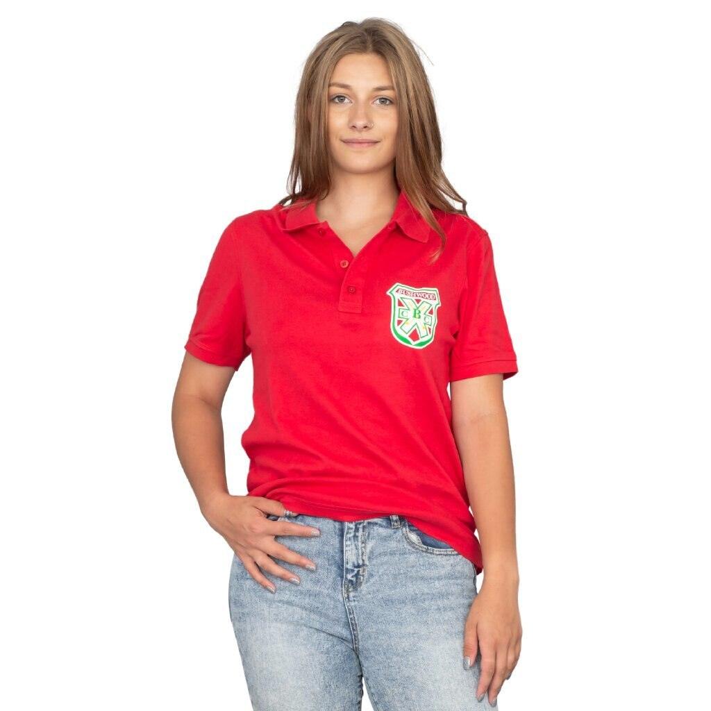 Bushwood Mens Red Polo Tee-tvso