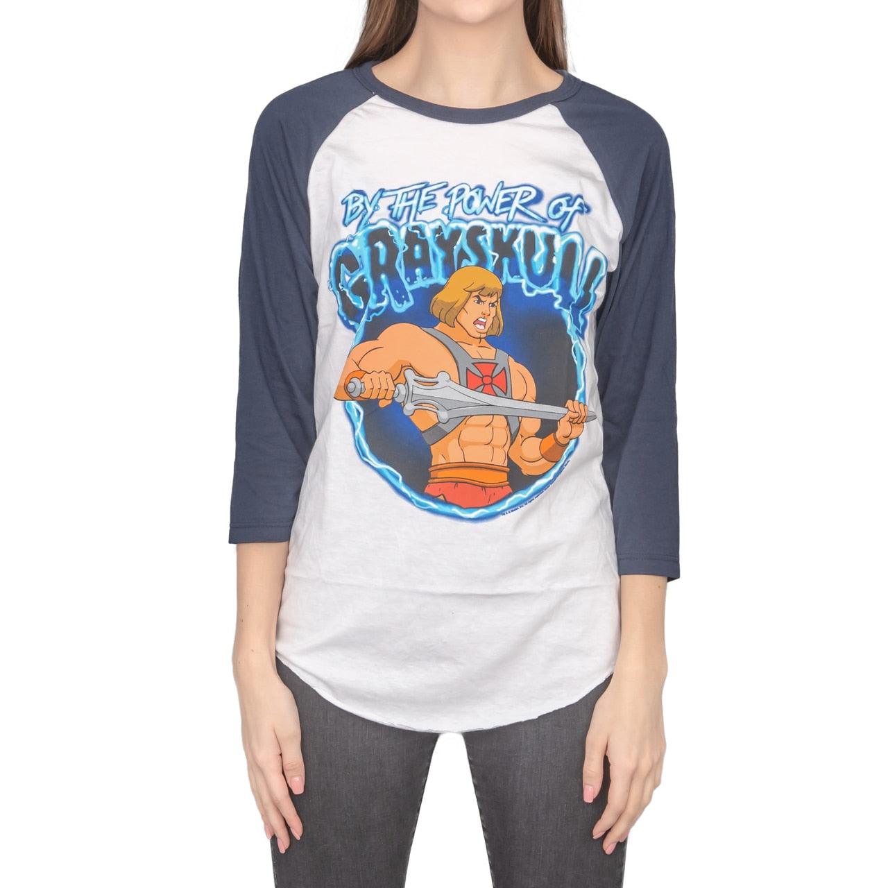 By the Power of Grayskull Raglan T-Shirt-tvso