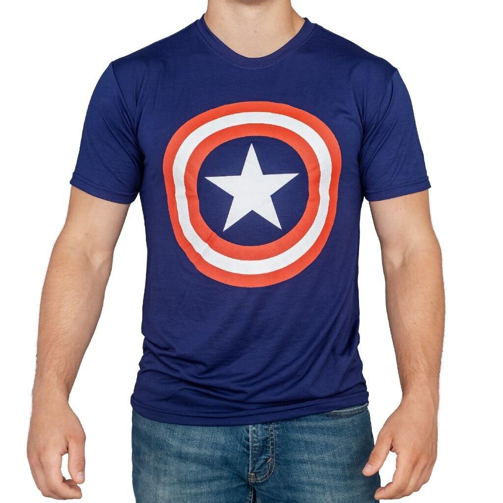 Captain America Shield Performance T-Shirt-tvso
