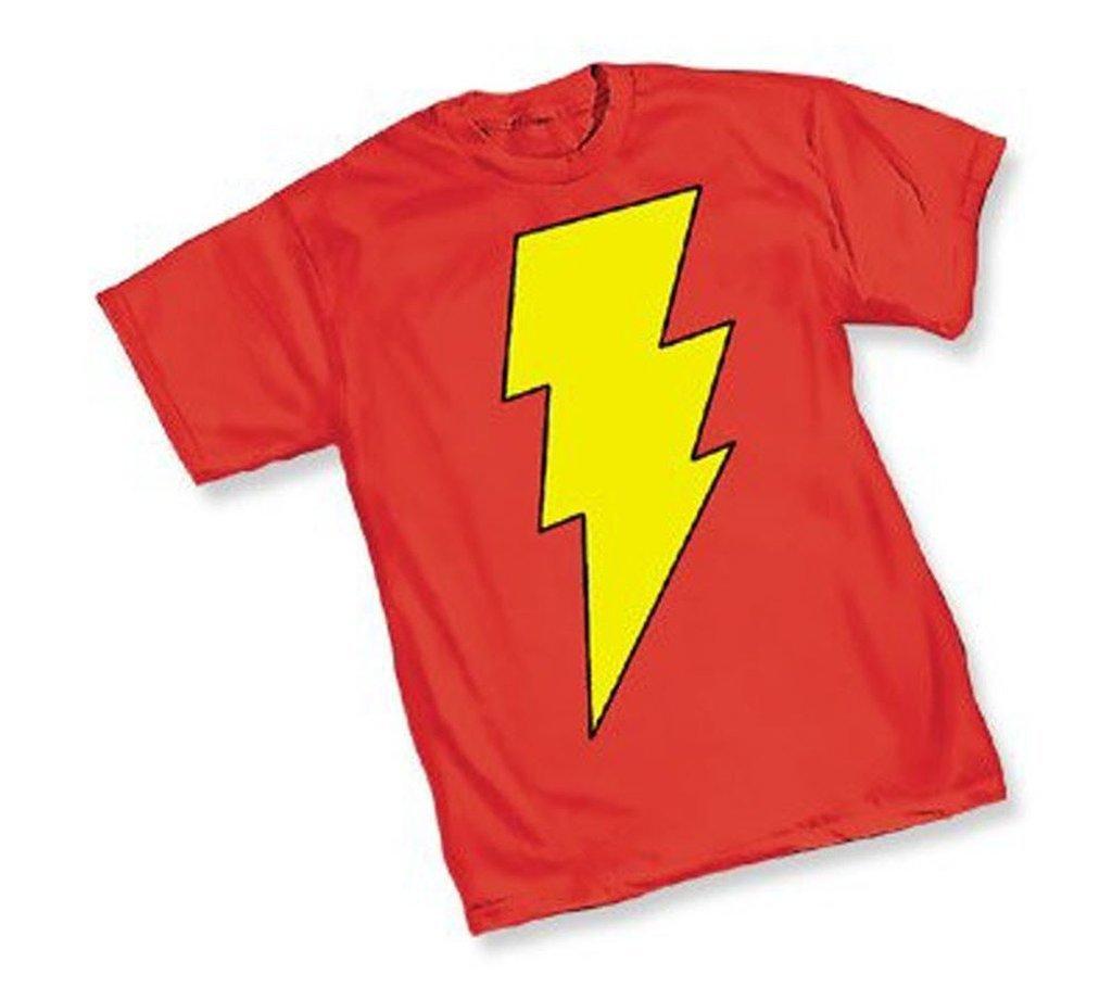 Captain Marvel Shazam! Symbol T-Shirt-tvso