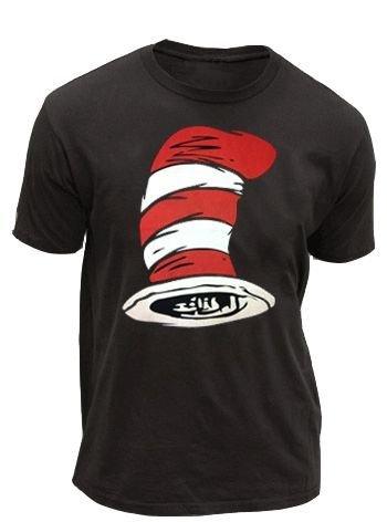 Cat in the Hat Big Hat T-Shirt-tvso