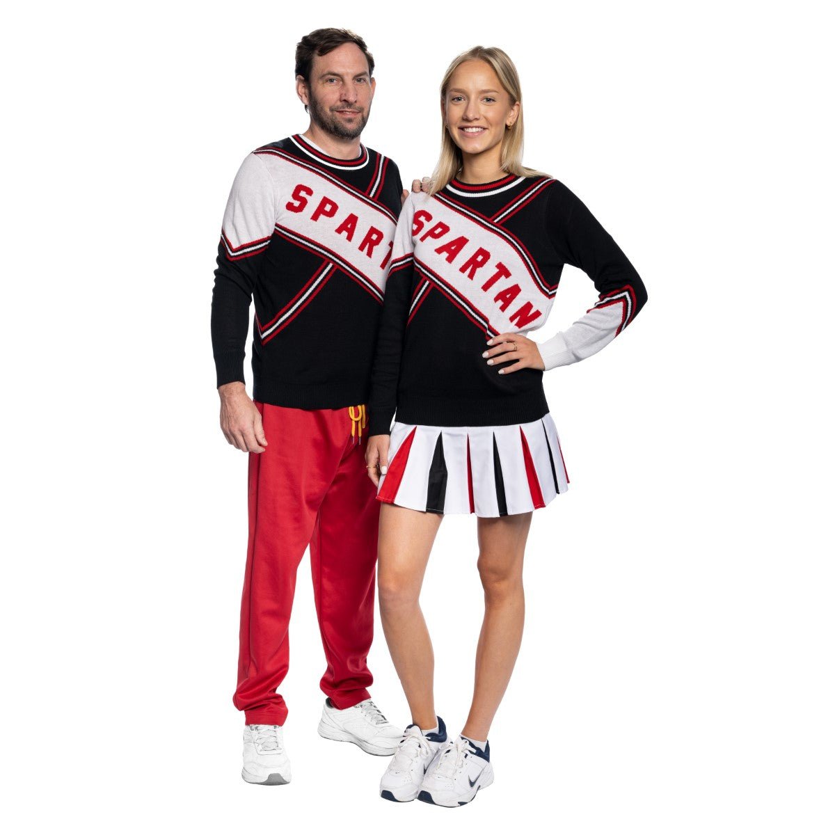 Cheerleader Halloween Costume for Mens and Womens Adult Unisex Varsity High School Cosplay - TVStoreOnline