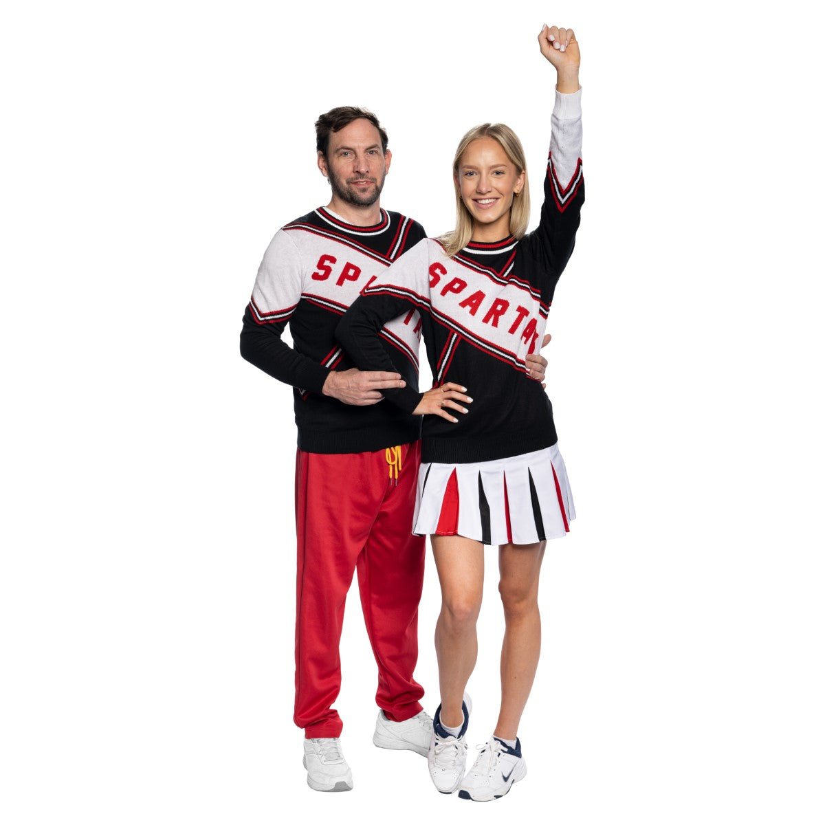 Cheerleader Halloween Costume for Mens and Womens Adult Unisex Varsity High School Cosplay - TVStoreOnline