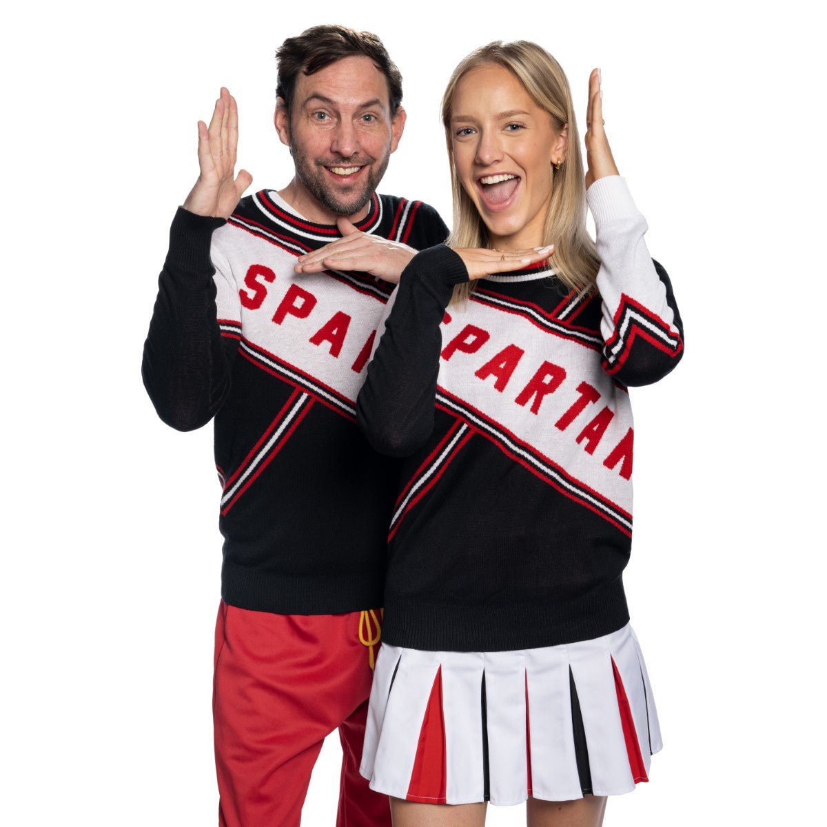 Cheerleader Halloween Costume for Mens and Womens Adult Unisex Varsity High School Cosplay - TVStoreOnline